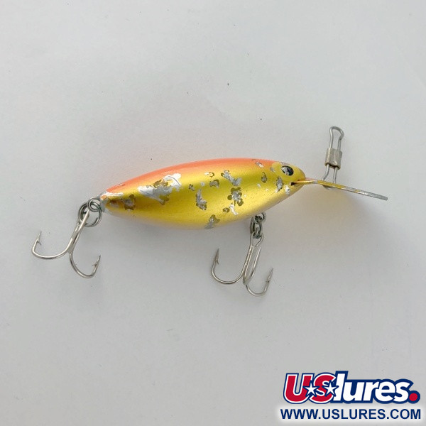Vintage   Storm Hot'N'Tot Thin Fin, 1/4oz orange fishing lure #23707