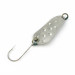 Vintage   Luhr Jensen Alpena Diamond, 3/16oz nickel/green fishing spoon #23709