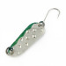 Vintage   Luhr Jensen Alpena Diamond, 3/16oz nickel/green fishing spoon #23709