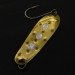 Vintage   Luhr Jensen Alpena Diamond, 1/4oz gold fishing spoon #23710