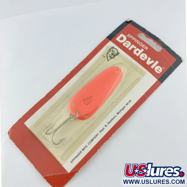  Eppinger Dardevle Sagamore JT Buel, 1/4oz hot pink fishing spoon #23712