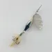 Vintage   Glen Evans Shyster, 1/4oz white/nickel spinning lure #23713