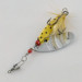 Vintage   Abu Garcia Spinnaren Reflex, 1/4oz nickel/yellow spinning lure #23714
