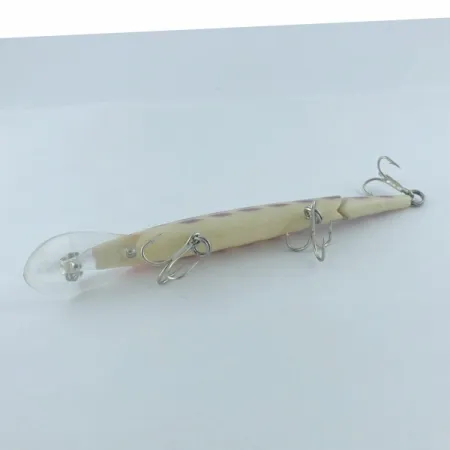 Vintage Rebel Fastrac  F12 Jointed, 2/5oz white/purple fishing lure #23717