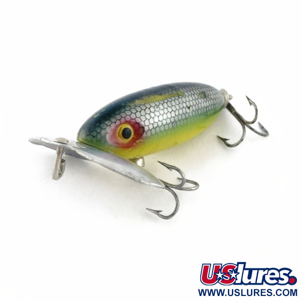 Vintage   Herter's  Japan, 1/4oz silver shad fishing lure #23718