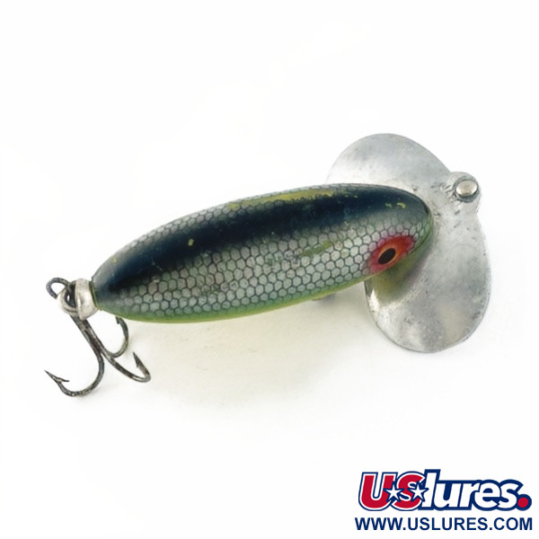Vintage   Herter's  Japan, 1/4oz silver shad fishing lure #23718