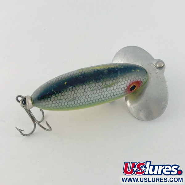 Vintage   Herter's  Japan, 1/4oz silver shad fishing lure #23718