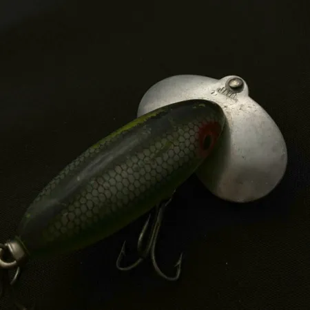 Vintage Herter's  Japan, 1/4oz silver shad fishing lure #23718