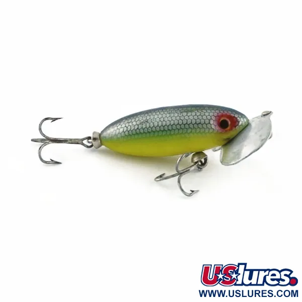 Vintage   Herter's  Japan, 1/4oz silver shad fishing lure #23718