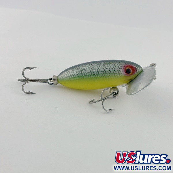 Vintage   Herter's  Japan, 1/4oz silver shad fishing lure #23718