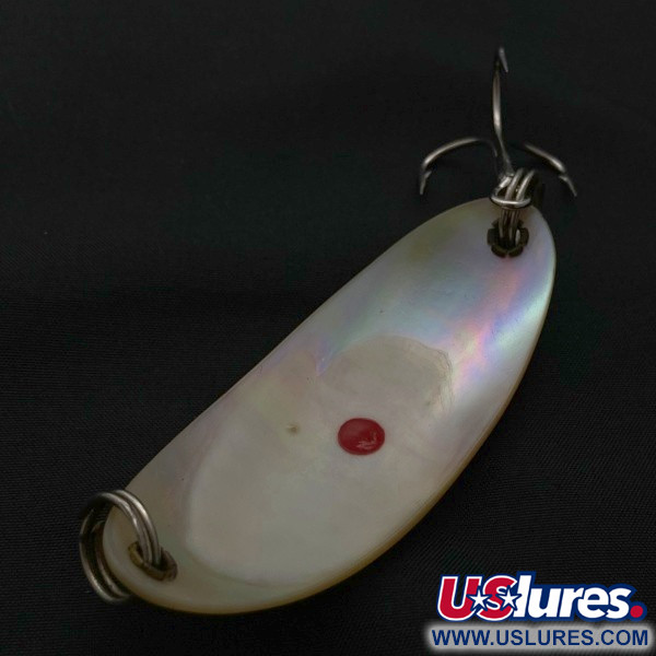 Vintage   Pflueger Pearl Spoon, 1/2oz pearl fishing spoon #23721