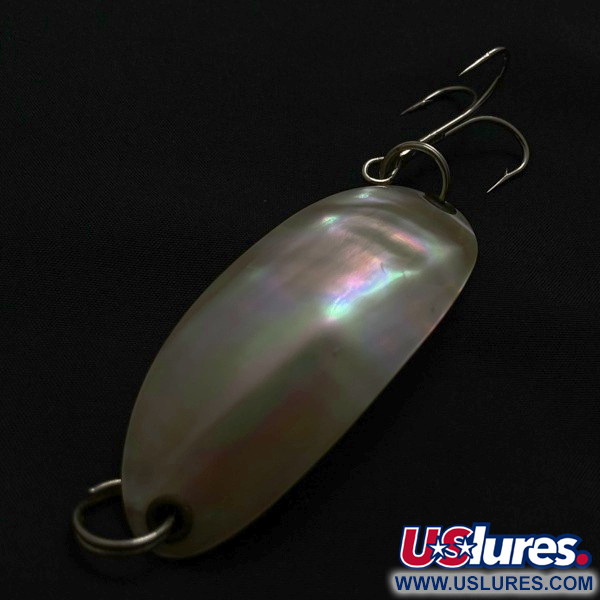 Vintage   Pflueger Pearl Spoon, 1/2oz pearl fishing spoon #23721