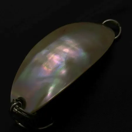 Vintage Pflueger Pearl Spoon, 1/2oz pearl fishing spoon #23721