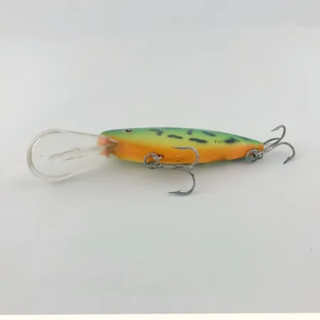 Vintage Bill Lewis DIVIN' MAG TRap Rat-L-Trap Floater, 2/5oz Fire tiger fishing lure #23722