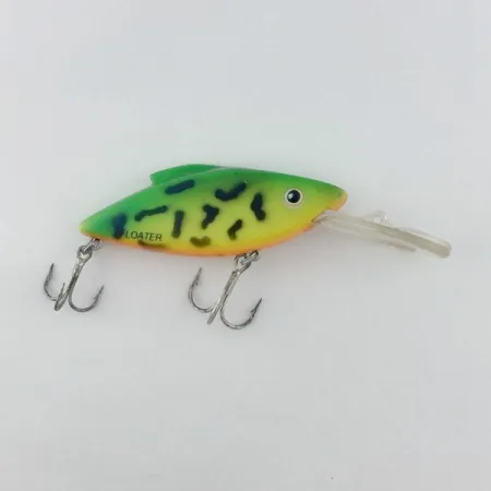 Vintage Bill Lewis DIVIN' MAG TRap Rat-L-Trap Floater, 2/5oz Fire tiger fishing lure #23722