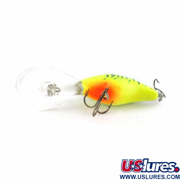 Vintage  Mann's Bait  Mann's 15+, 1/2oz Fire tiger fishing lure #23723