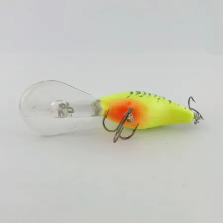 Vintage Mann's Bait  Mann's 15+, 1/2oz Fire tiger fishing lure #23723