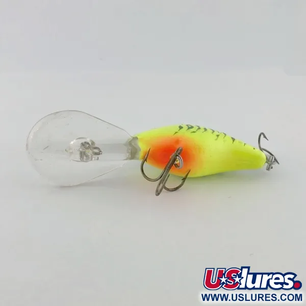 Vintage  Mann's Bait  Mann's 15+, 1/2oz Fire tiger fishing lure #23723