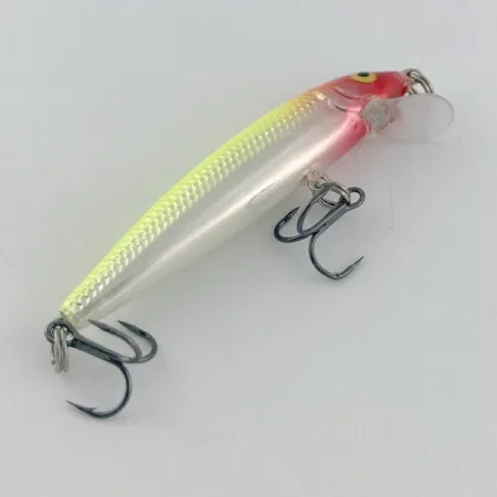 Vintage Rapala Husky Jerk 6 , 3/16oz Clawn fishing lure #23725