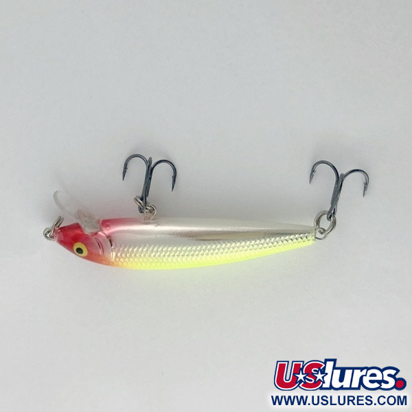 Vintage   Rapala Husky Jerk 6 , 3/16oz Clawn fishing lure #23725