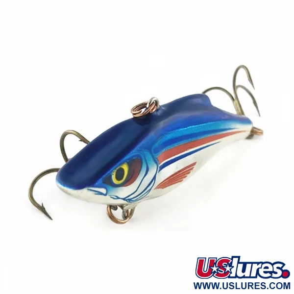 Vintage   Rapala Rattl'n RAP 07 Valvoline, 3/5oz Blue Valvoline​ fishing lure #23726