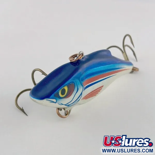 Vintage   Rapala Rattl'n RAP 07 Valvoline, 3/5oz Blue Valvoline​ fishing lure #23726