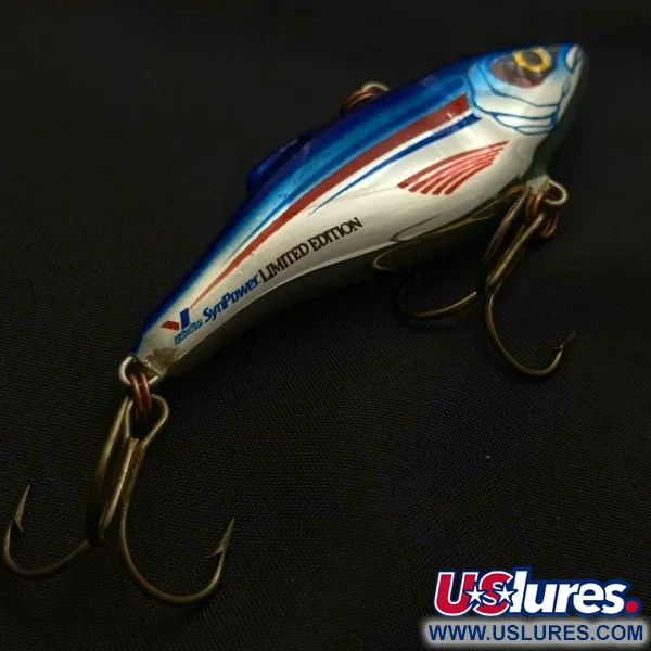 Vintage   Rapala Rattl'n RAP 07 Valvoline, 3/5oz Blue Valvoline​ fishing lure #23726