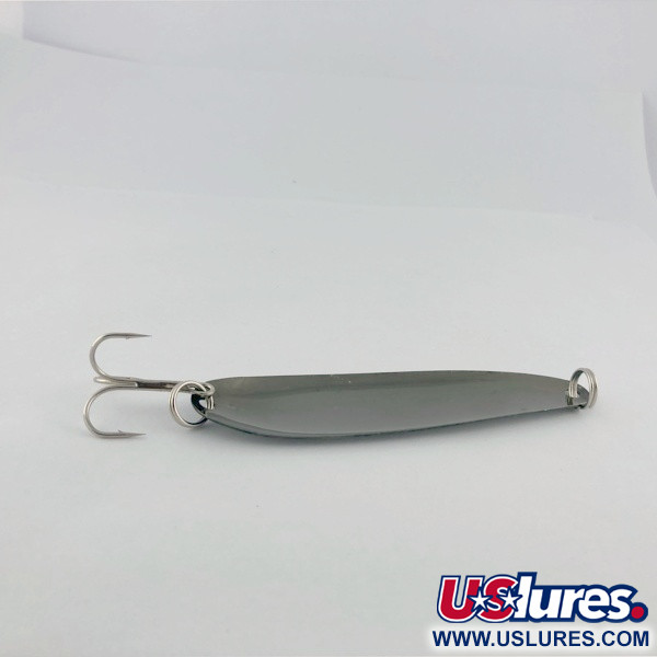 Vintage   Hicks Tackle, 2/5oz black fishing spoon #23727