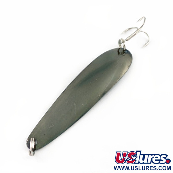 Vintage   Hicks Tackle, 2/5oz black fishing spoon #23727