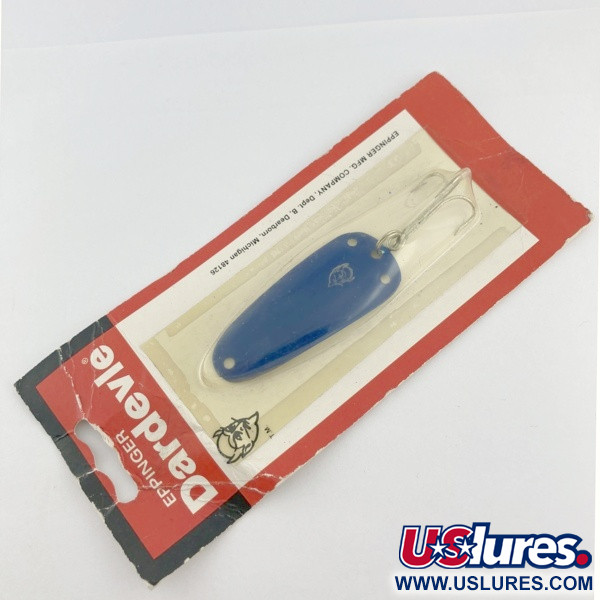  Eppinger Dardevle Sagamore JT Buel, 1/4oz blue fishing spoon #23733