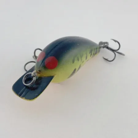 Vintage Norman Baby N, 1/4oz Fire tiger fishing lure #23735