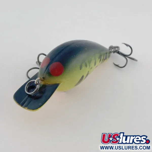 Vintage   Norman Baby N, 1/4oz Fire tiger fishing lure #23735