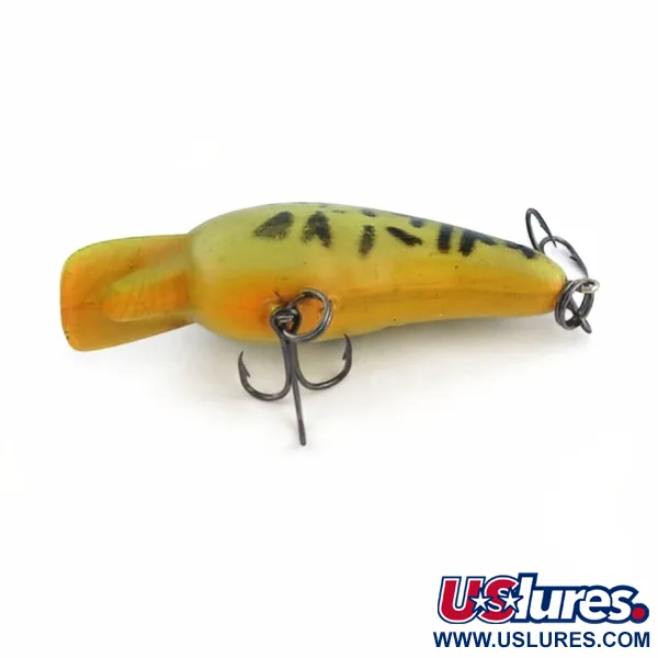 Vintage   Norman Baby N, 1/4oz Fire tiger fishing lure #23735