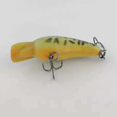 Vintage Norman Baby N, 1/4oz Fire tiger fishing lure #23735