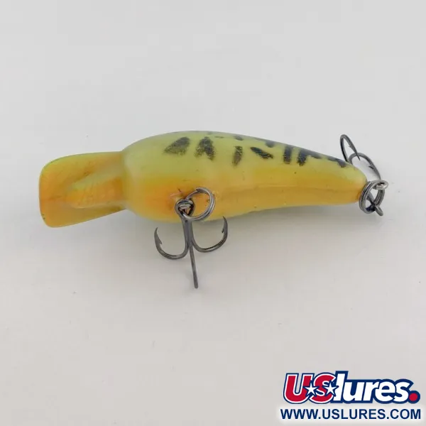 Vintage   Norman Baby N, 1/4oz Fire tiger fishing lure #23735