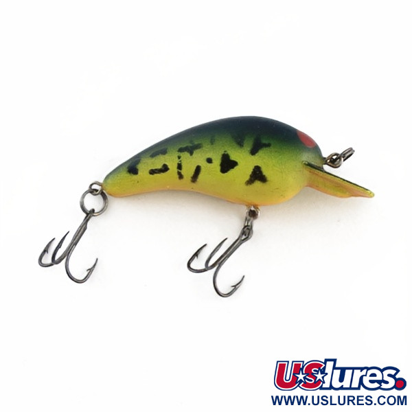 Vintage   Norman Baby N, 1/4oz Fire tiger fishing lure #23735