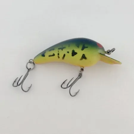 Vintage Norman Baby N, 1/4oz Fire tiger fishing lure #23735