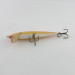 Vintage   Rapala Original Floater F7 (Finland), 1/8oz Orange fishing lure #23736