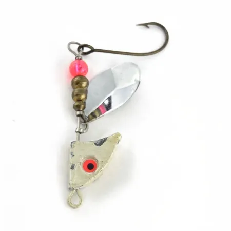 Vintage South Bend  Fatal Attraction, 2/5oz silver spinning lure #23738