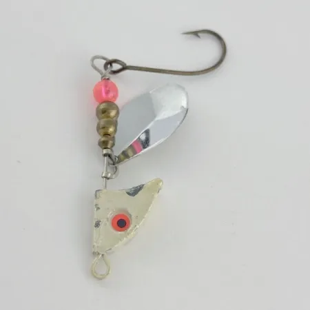Vintage South Bend  Fatal Attraction, 2/5oz silver spinning lure #23738