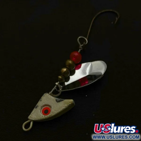 Vintage   South Bend  Fatal Attraction, 2/5oz silver spinning lure #23738