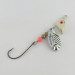 Vintage   South Bend  Fatal Attraction, 2/5oz silver spinning lure #23738