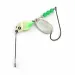 Vintage   Mepps Walley Killer Spinnerbait, 3/4oz silver/chartreuse spinning lure #23739