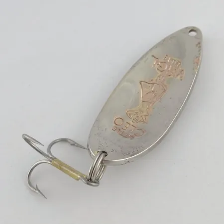 Vintage Seneca Little Cleo (Hula Girl), 1/2oz nickel/copper fishing spoon #23741
