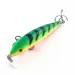 Vintage   Rapala Husky Jerk 6 , 3/16oz Fire tiger fishing lure #23745