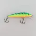 Vintage   Rapala Husky Jerk 6 , 3/16oz Fire tiger fishing lure #23745