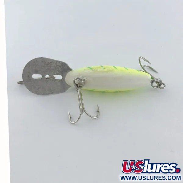 Vintage   Storm Hot'N'Tot Thin Fin, 1/4oz chartreuse fishing lure #23747