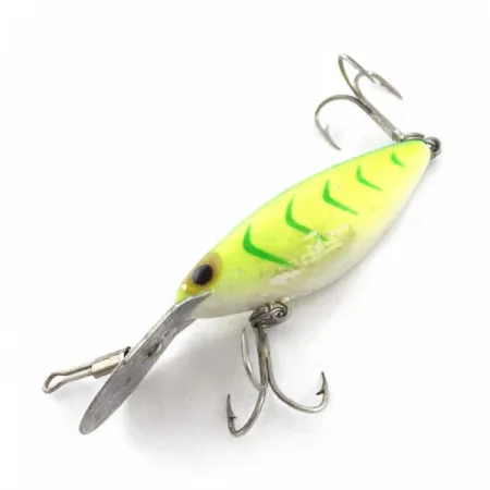Vintage Storm Hot'N'Tot Thin Fin, 1/4oz chartreuse fishing lure #23747