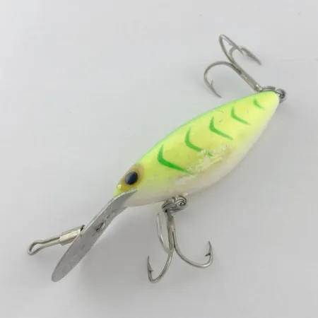 Vintage Storm Hot'N'Tot Thin Fin, 1/4oz chartreuse fishing lure #23747
