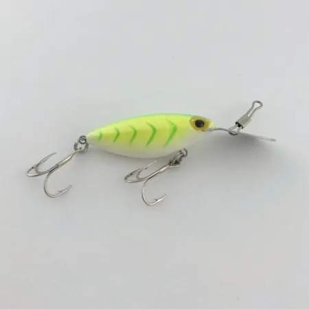 Vintage Storm Hot'N'Tot Thin Fin, 1/4oz chartreuse fishing lure #23747